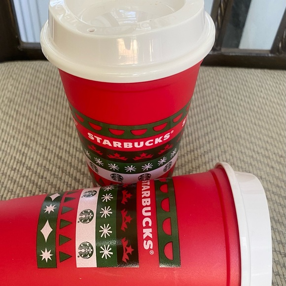 Starbucks Reusable Cups - Limited Holiday Edition - 16 Ounces - Picture 3 of 3